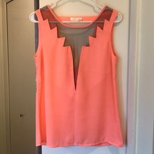 Neon Blouse - Tobi
